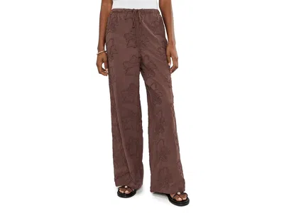 Vince Camuto Pull-on Straight Leg Pants Women's Clothing Mocha: Md 30 In Brown
