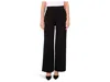 Vince Camuto Plus Size Solid Pull-on Wide-leg Pants In Black