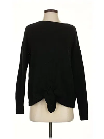 Pre-owned Vince Camuto Pullover Sweater In Black