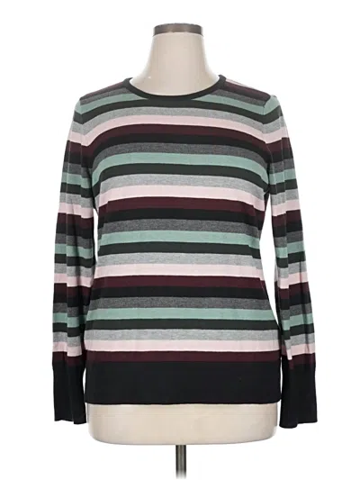 Pre-owned Vince Camuto Pullover Sweater In Black