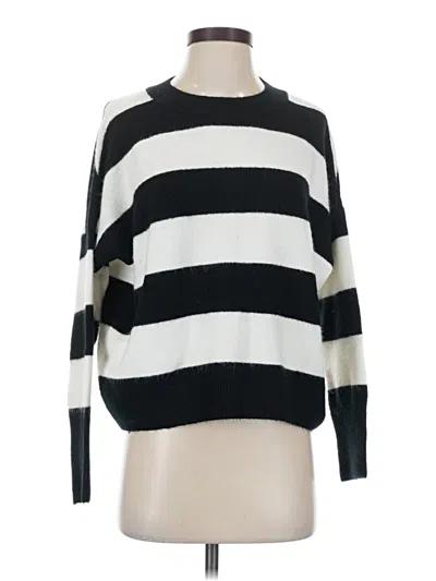 Pre-owned Vince Camuto Pullover Sweater In Black