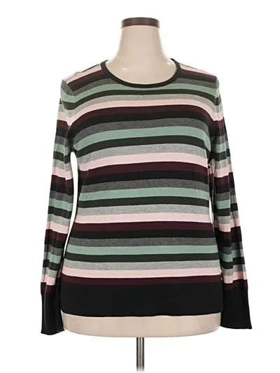 Pre-owned Vince Camuto Pullover Sweater In Black