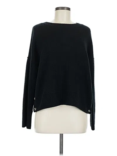 Pre-owned Vince Camuto Pullover Sweater In Black