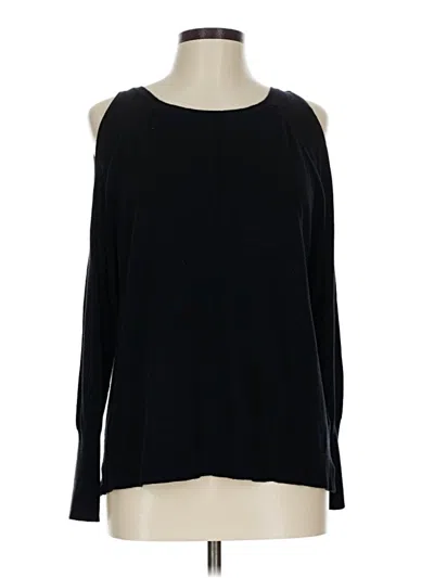 Pre-owned Vince Camuto Pullover Sweater In Black