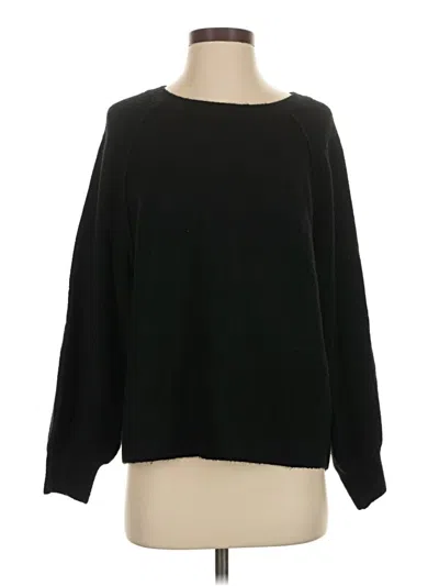 Pre-owned Vince Camuto Pullover Sweater In Black