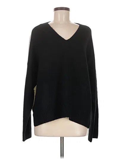 Pre-owned Vince Camuto Pullover Sweater In Black
