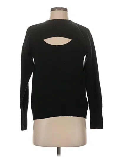 Pre-owned Vince Camuto Pullover Sweater In Black