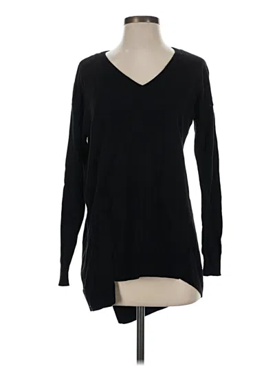 Pre-owned Vince Camuto Pullover Sweater In Black