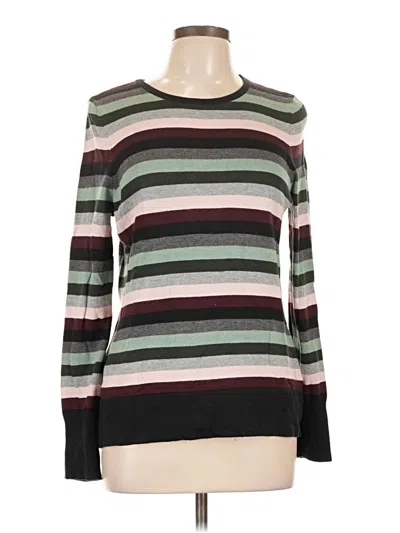 Pre-owned Vince Camuto Pullover Sweater In Black