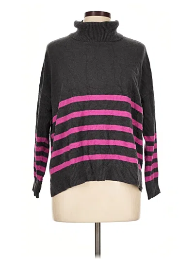 Pre-owned Vince Camuto Pullover Sweater In Black