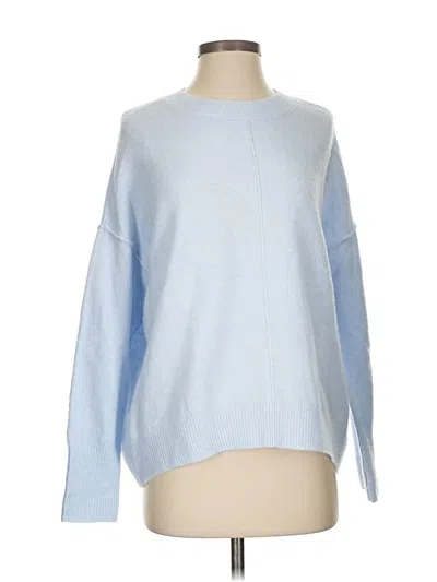 Pre-owned Vince Camuto Pullover Sweater In Blue