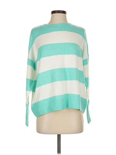 Pre-owned Vince Camuto Pullover Sweater In Blue