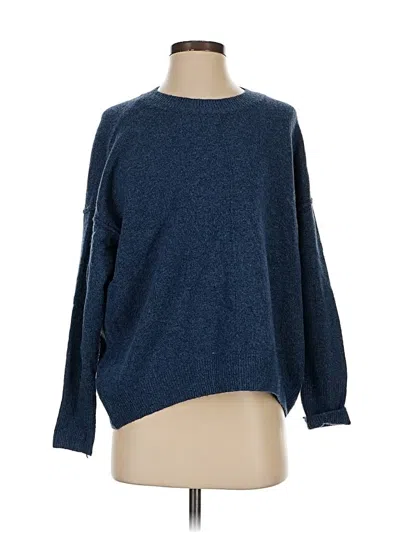 Pre-owned Vince Camuto Pullover Sweater In Blue