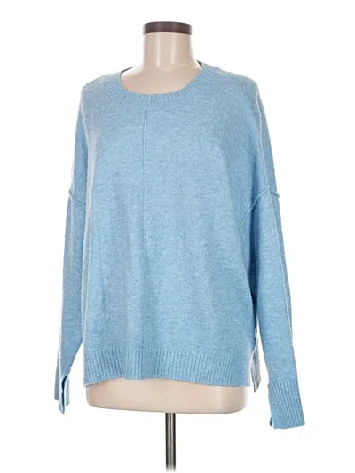 Pre-owned Vince Camuto Pullover Sweater In Blue