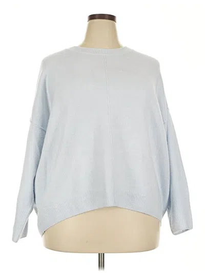 Pre-owned Vince Camuto Pullover Sweater In Blue