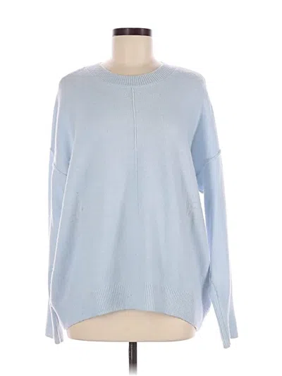 Pre-owned Vince Camuto Pullover Sweater In Blue