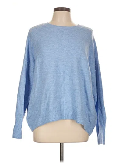 Pre-owned Vince Camuto Pullover Sweater In Blue