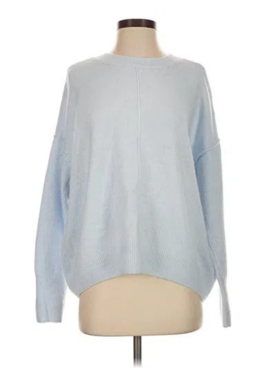 Pre-owned Vince Camuto Pullover Sweater In Blue