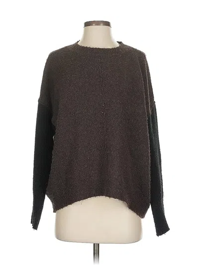 Pre-owned Vince Camuto Pullover Sweater In Brown