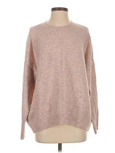 Pre-owned Vince Camuto Pullover Sweater In Brown