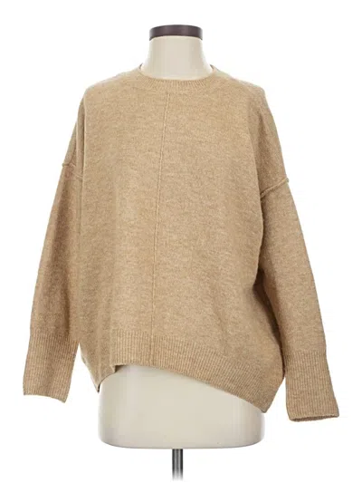 Pre-owned Vince Camuto Pullover Sweater In Brown