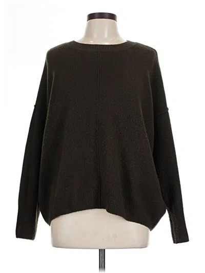 Pre-owned Vince Camuto Pullover Sweater In Brown