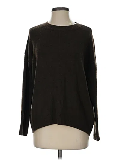 Pre-owned Vince Camuto Pullover Sweater In Brown