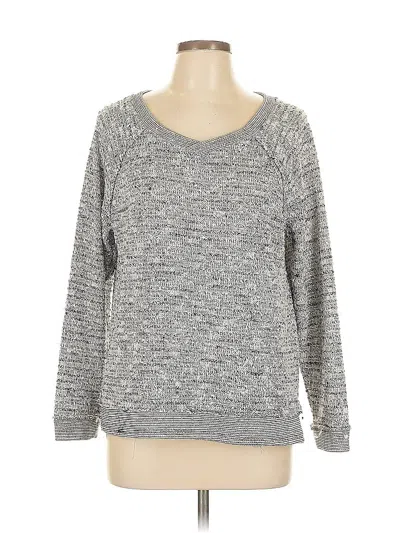 Pre-owned Vince Camuto Pullover Sweater In Gray