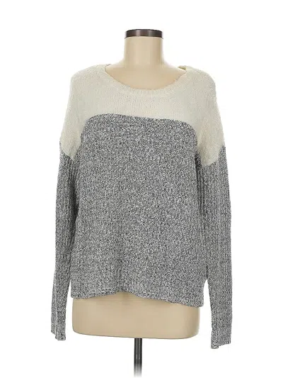 Pre-owned Vince Camuto Pullover Sweater In Gray