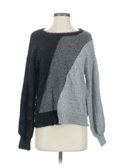 Pre-owned Vince Camuto Pullover Sweater In Gray