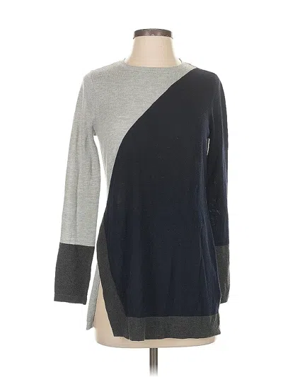 Pre-owned Vince Camuto Pullover Sweater In Gray
