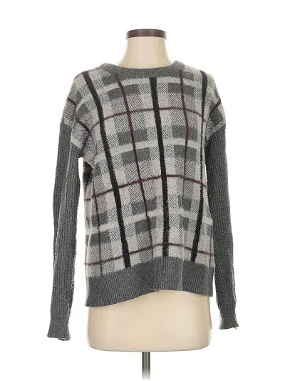 Pre-owned Vince Camuto Pullover Sweater In Gray
