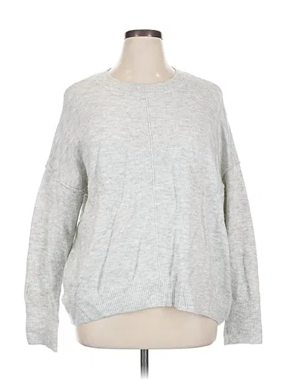 Pre-owned Vince Camuto Pullover Sweater In Gray