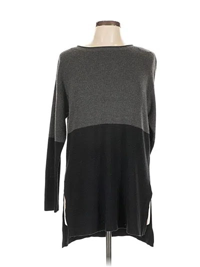 Pre-owned Vince Camuto Pullover Sweater In Gray