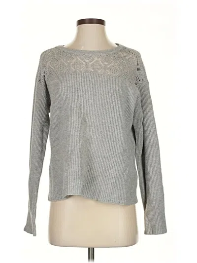 Pre-owned Vince Camuto Pullover Sweater In Gray