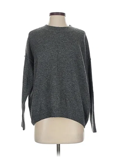 Pre-owned Vince Camuto Pullover Sweater In Gray
