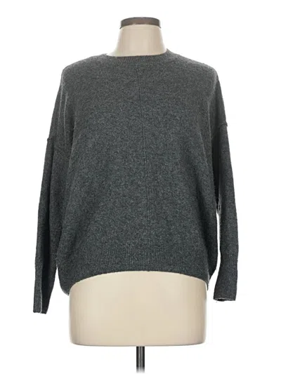 Pre-owned Vince Camuto Pullover Sweater In Gray