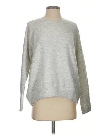 Pre-owned Vince Camuto Pullover Sweater In Gray