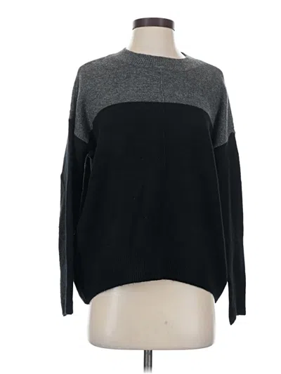 Pre-owned Vince Camuto Pullover Sweater In Gray