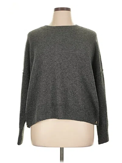 Pre-owned Vince Camuto Pullover Sweater In Gray