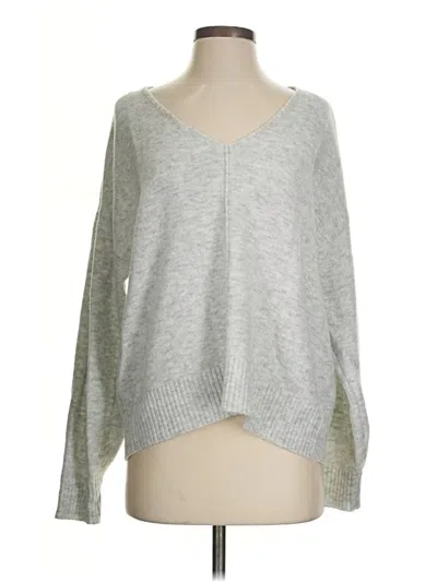 Pre-owned Vince Camuto Pullover Sweater In Gray