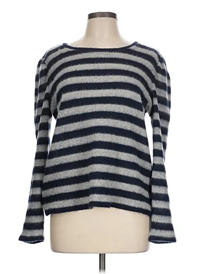 Pre-owned Vince Camuto Pullover Sweater In Gray