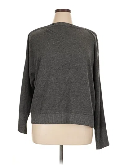 Pre-owned Vince Camuto Pullover Sweater In Gray