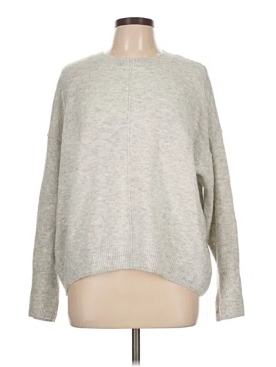 Pre-owned Vince Camuto Pullover Sweater In Gray
