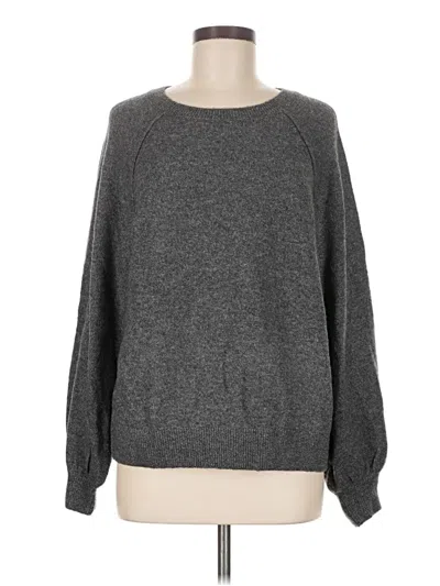 Pre-owned Vince Camuto Pullover Sweater In Gray