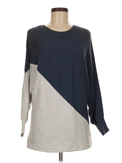 Pre-owned Vince Camuto Pullover Sweater In Gray