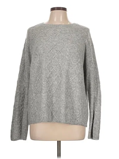 Pre-owned Vince Camuto Pullover Sweater In Gray