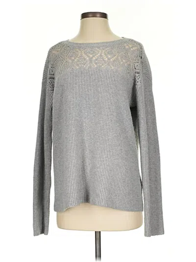 Pre-owned Vince Camuto Pullover Sweater In Gray