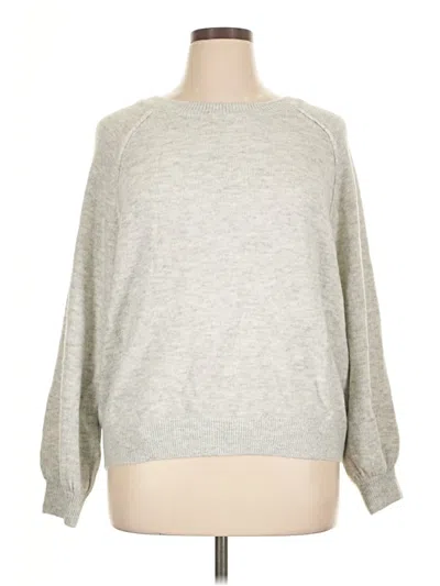 Pre-owned Vince Camuto Pullover Sweater In Gray