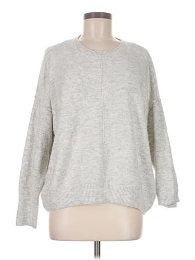 Pre-owned Vince Camuto Pullover Sweater In Gray